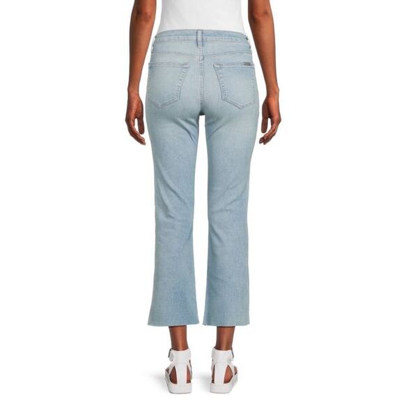 Joe's Jeans The "Zahara" High Waist Crop Bootcut Rawdog Hem MSRP $198 - Picture 3 of 4